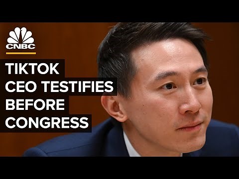 TikTok CEO Shou Chew testifies about the app's privacy and data security practices — 3/23/23