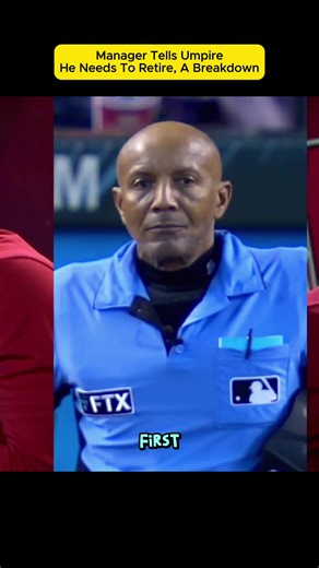 Manager Calls for Umpire's Retirement: A Breakdown