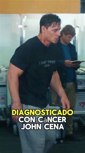 Diagnosed with cancer, he said goodbye to his professional wrestling career today. #hollywood #JohnCena #news #famous #UnitedStates #us #usatiktok