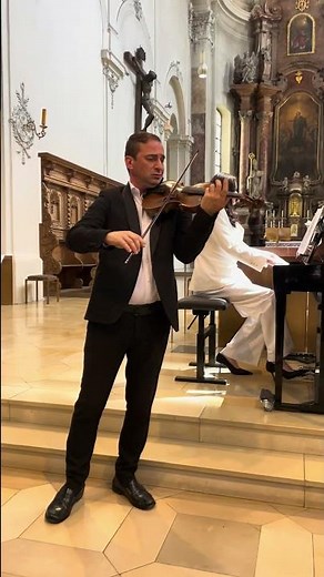🎻 Ave Maria (Schubert) | Violin & Piano in Historic Church | Live Concert in Regensburg