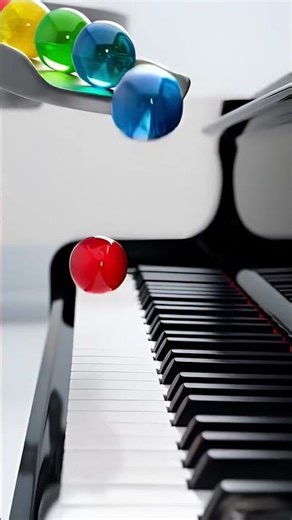 Marble Piano 🎵 | Guess The Song #shorts #marblemusic