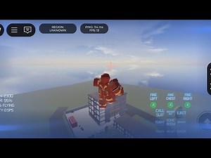 I am playing roblox in iron Man simulator