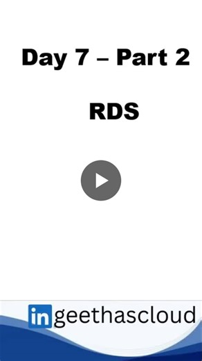 Public vs Private Database in AWS: Security Best Practices | Geetha S posted on the topic | LinkedIn