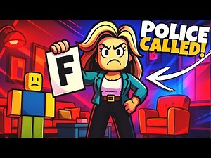 Oops! I Called The Police on My Mom in Roblox!?