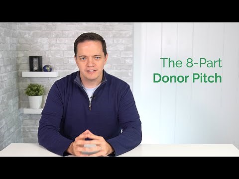The 8-Part Donor Pitch | 5-Minute Fundraising