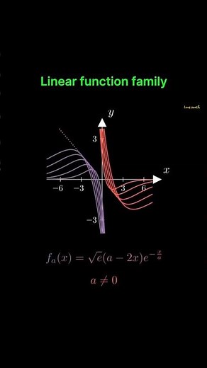 What are Function Families? #mathematics #shorts