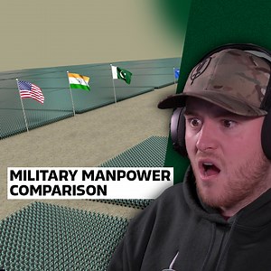 1.1M views · 7.8K reactions | How Big Are These Military Numbers? | OriginalHuman | Facebook