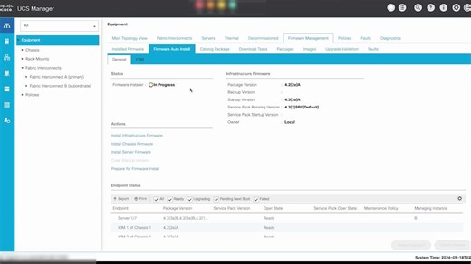How to Upgrade UCS Manager - Cisco Video Portal
