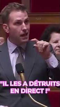 🚨 This MP GOES OFF THE RAILS... TANGUY DESTROYS him with a masterful response!