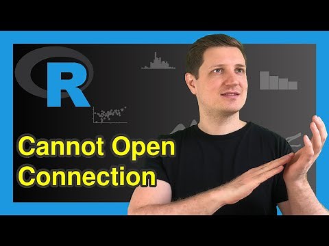 How to Fix the Message: Error in file(file, “rt”) : cannot open the connection | setwd & read.csv