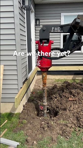 8 Foot deep 18” diameter post holes. Watch as I tackle this challenging project!