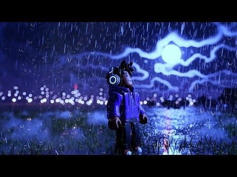 Night Rain in Roblox 🌧️🌙 | Relaxing Rain & Distant Thunder Sounds for Sleep & Relax #RSID004