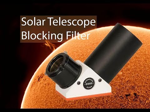 Solar Telescope Blocking Filters