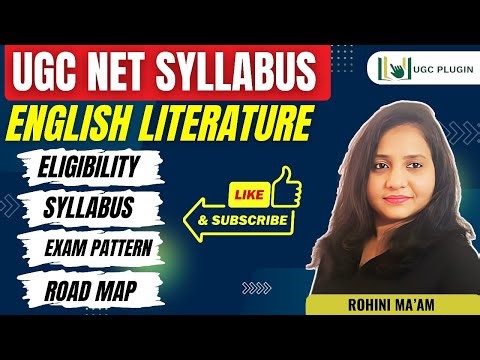 UGC NET English Syllabus Analysis 2025 | Detailed Breakdown & Strategy | By Rohini Ma'am
