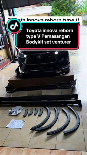 Toyota Innova Reborn Type V Bodykit Installation