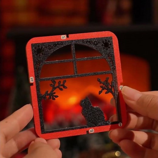 Build a Festive Wooden Night Light | Cutywood DIY Craft Kit