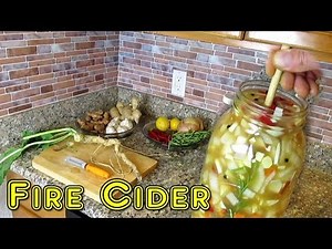 Kitchen Makeover & Fire Cider Recipe