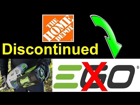 Home Depot Discontinued Ego Power Tools
