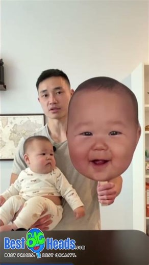 baby big head cutout