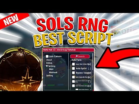 *NEW* Sol's RNG Script (PASTEBIN 2025) (AUTO FARM, COLLECT POTIONS, AUTO ROLL)