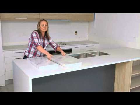 Installing Kitchen Bench Top | The Home Team 2 Ep. 41