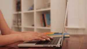 Woman Opening Laptop Close Technology Concept Stock Footage Video (100% Royalty-free) 3438447959 | Shutterstock