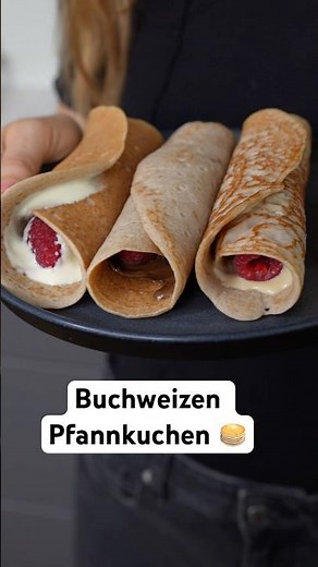 Buckwheat pancake recipe - gluten-free, vegan and healthy 🥞 Buckwheat crepes #mrsflury