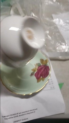 there is $$$$$ in certain old tea cups !...