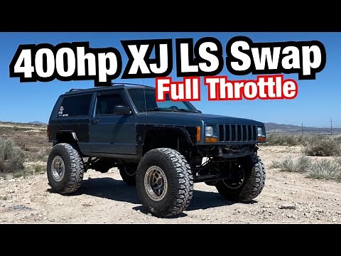 LS Swap Jeep Cherokee hits the road! Plus Welding an Aluminum Intake Tube