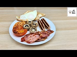 How to cook Traditional English Breakfast | Tefal OptiGrill | Easy Quick Recipes | AR Quick Meals