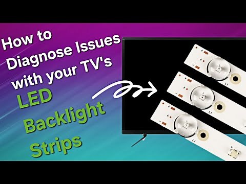 How to Diagnose Issues with your LED Backlight Strips. DIY TV repair