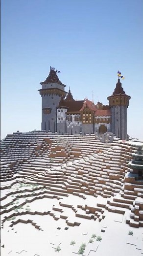 Burg Steigart minecraft medieval castle #minecraft #minecraftcastle #minecraftbuildings