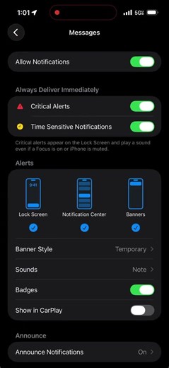 How to turn off your text notifications from showing up on Vehicle screen from CarPlay. (Works!”