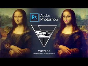 Monalisa in 2023 - Photoshop Manipulation Speed Art Tutorial