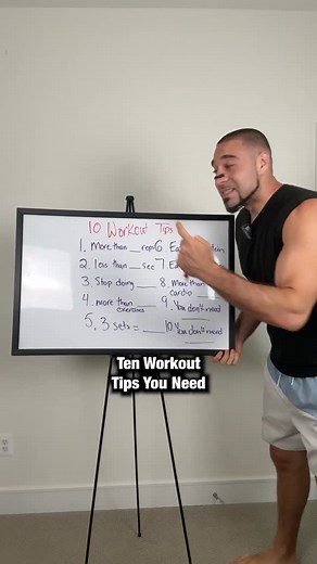 10 Workout Tips You Need To Know 🏋🏽‍♂️ | Eric Roberts