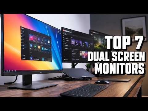 Top 7 Monitors for Dual Screen Setup 2026 – Productivity Boost