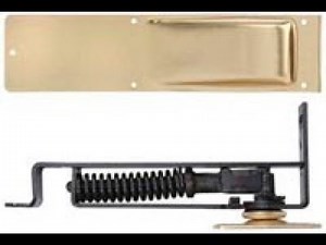 Bommer 7801 633 Horizontal Spring Pivot and how to contend with a changing flooring condition