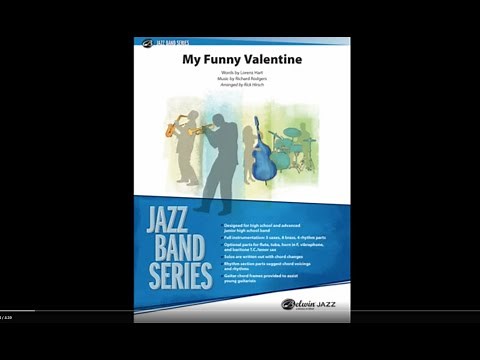 My Funny Valentine, arr. Rick Hirsch – Score & Sound