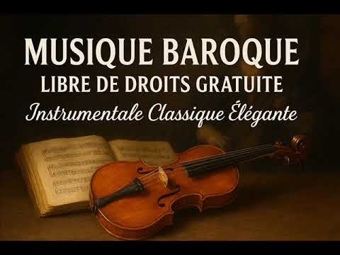 Musique Baroque Libre de Droits Gratuite - Instrumentale Classique Élégante