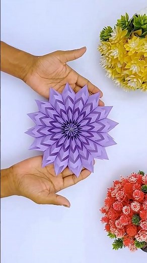 ❄️ Beautiful 3D Paper Snowflake | DIY Christmas Decoration Idea 🎅