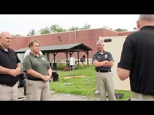 Police training with PepperBall Guns
