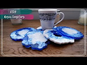 DIY Epoxy Resin Coasters | Making Coasters with Resin | Easy Resin Project