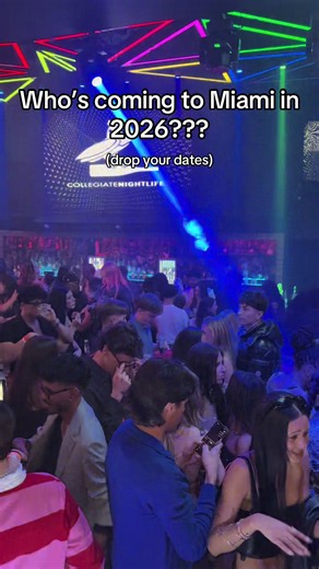 Drop your dates you’ll be in Miami👀 #miami #southbeach #miamibeach #yacht #springbreak