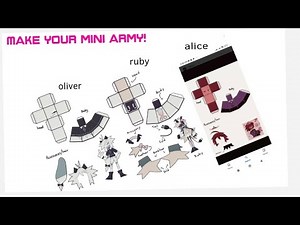 How to make fpe papercrafts! (easy tut☺️)