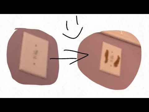 How to put peanut butter on your lightswitch