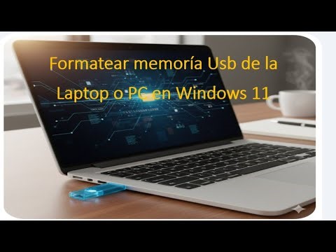 Formatear memoria USB en Windows 11.