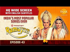Ramayan EP 43 - हनुमान्‌जी का लंका को प्रस्थान | HQ WIDE SCREEN | English Subtitles