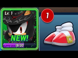 Sonic Forces Speed Battle - Outlaw Shadow New Character Unlocked - All Runners Unlocked Gameplay