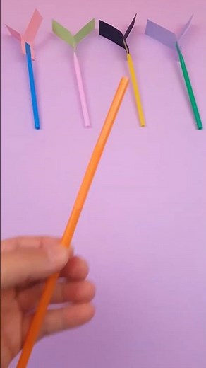 Plastic Straw Propeller 🚁 | DIY STEM Flying Toy for Kids