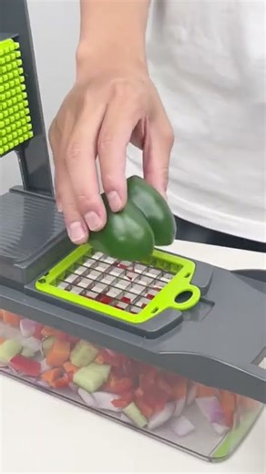 14-in-1 Vegetable Chopper: Fastest Way to Chop Veggies! 🥬🥕🧅 | Must-Have Kitchen Gadget